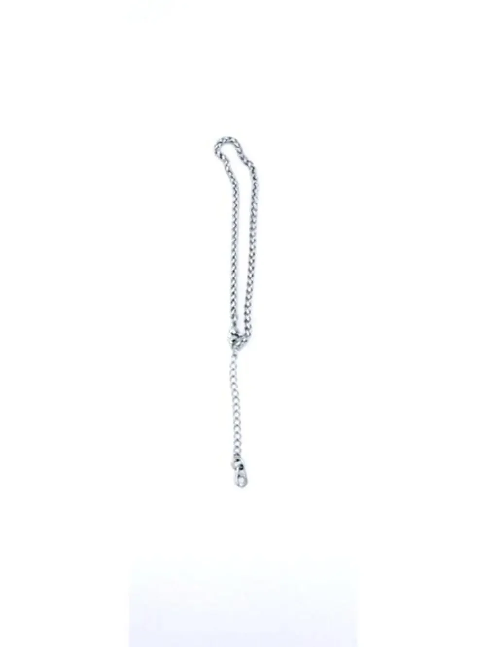 Stainless steel - 316L (surgical steel) men's wheat chain bracelet